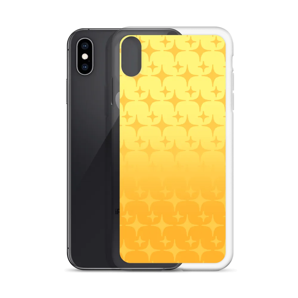 Yellow Ghost Sparkle Phone Case (iPhone 6/6S/6 Plus/6S Plus/7/8/7 Plus/8 Plus/X/XS/XR/XS Max/11/11 Pro/11 Pro Max/SE)