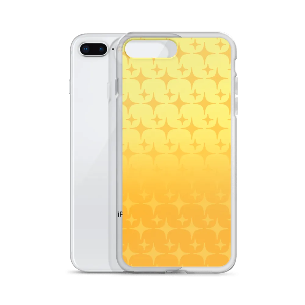 Yellow Ghost Sparkle Phone Case (iPhone 6/6S/6 Plus/6S Plus/7/8/7 Plus/8 Plus/X/XS/XR/XS Max/11/11 Pro/11 Pro Max/SE)