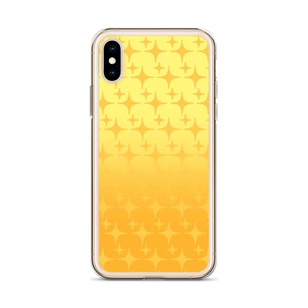 Yellow Ghost Sparkle Phone Case (iPhone 6/6S/6 Plus/6S Plus/7/8/7 Plus/8 Plus/X/XS/XR/XS Max/11/11 Pro/11 Pro Max/SE)