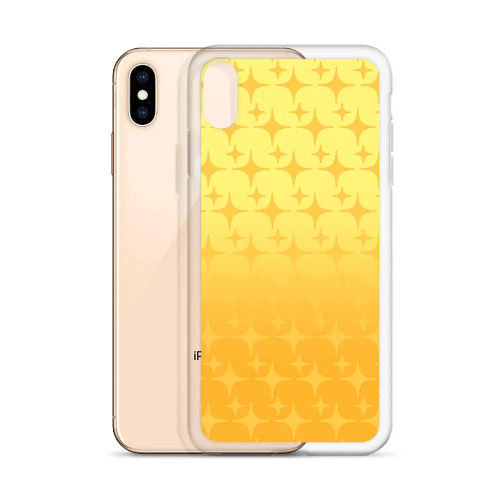 Yellow Ghost Sparkle Phone Case (iPhone 6/6S/6 Plus/6S Plus/7/8/7 Plus/8 Plus/X/XS/XR/XS Max/11/11 Pro/11 Pro Max/SE)