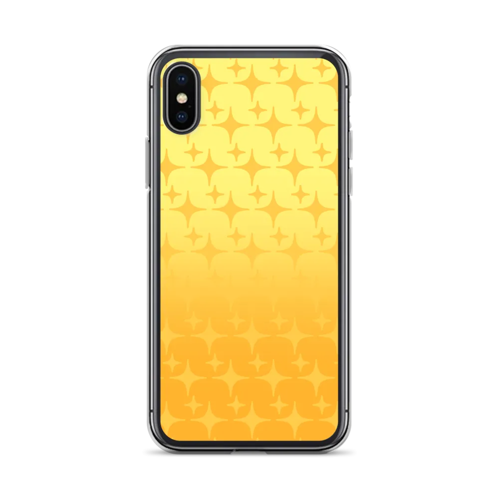 Yellow Ghost Sparkle Phone Case (iPhone 6/6S/6 Plus/6S Plus/7/8/7 Plus/8 Plus/X/XS/XR/XS Max/11/11 Pro/11 Pro Max/SE)