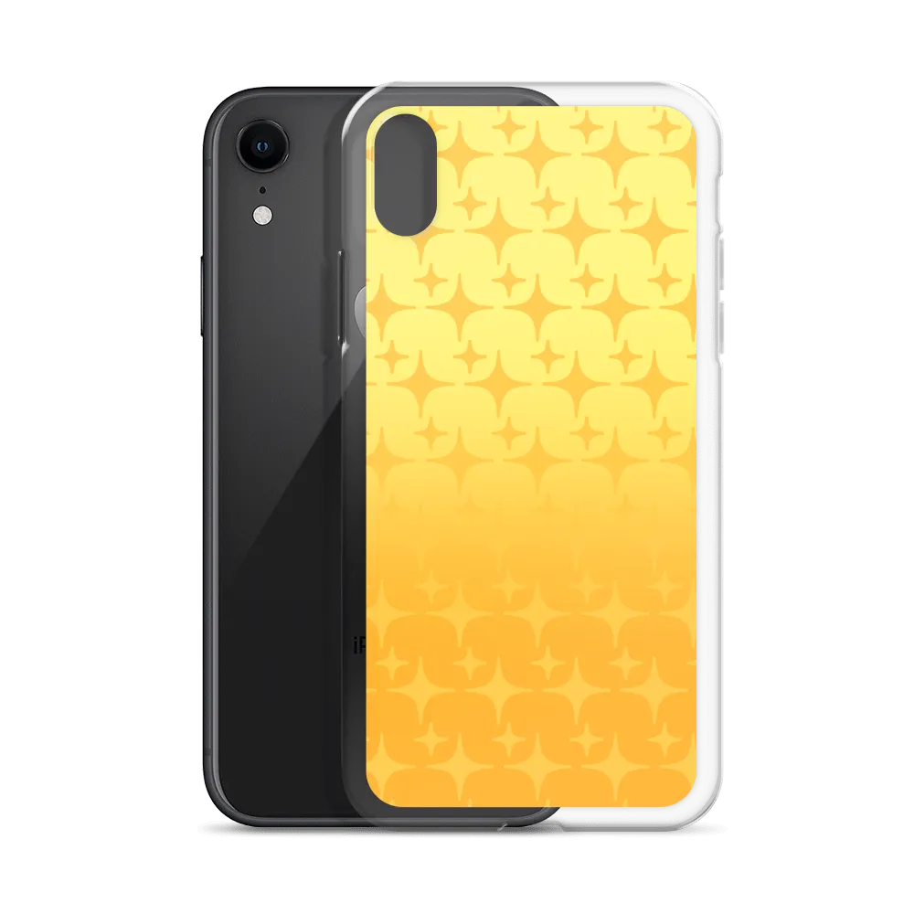 Yellow Ghost Sparkle Phone Case (iPhone 6/6S/6 Plus/6S Plus/7/8/7 Plus/8 Plus/X/XS/XR/XS Max/11/11 Pro/11 Pro Max/SE)
