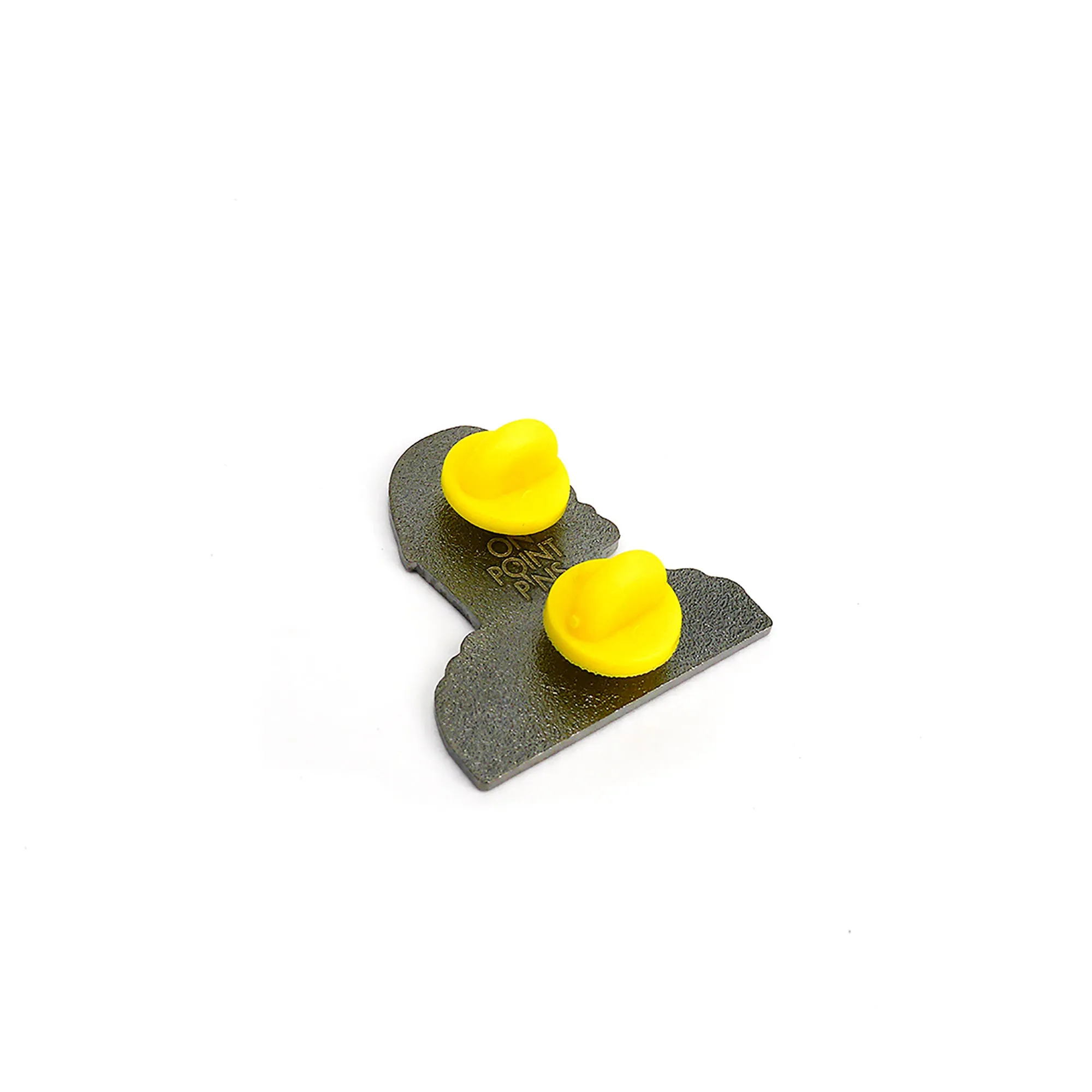 Yellow Rubber Clutches (Backings Clasp) for Enamel Pin Back | Pack of 20