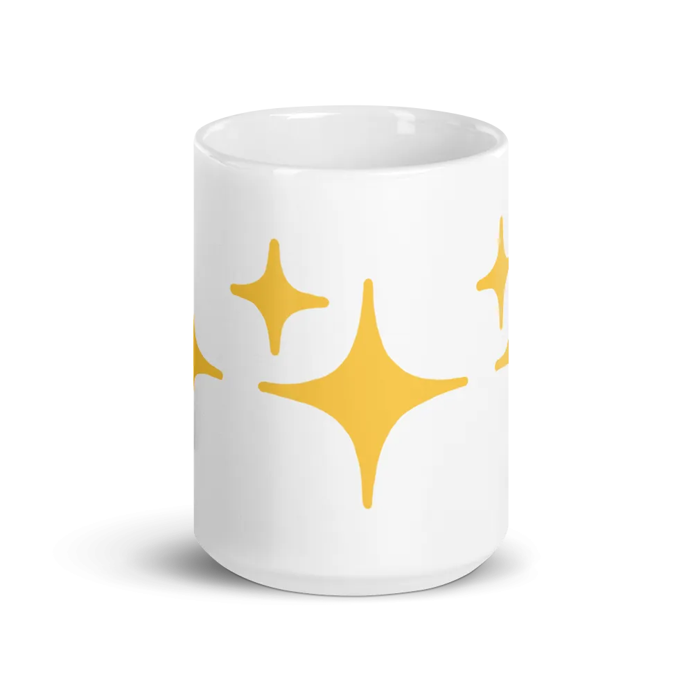 Yellow Sparkle Mug