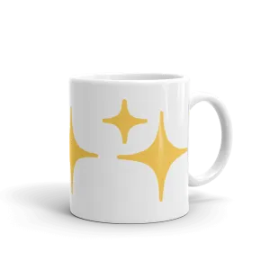 Yellow Sparkle Mug
