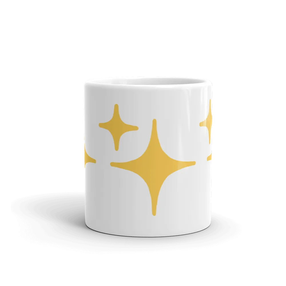 Yellow Sparkle Mug
