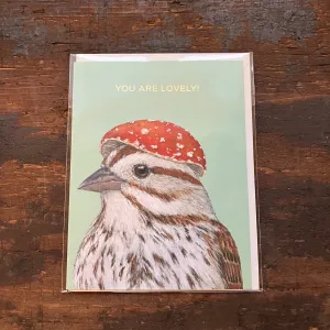 You Are Lovely Card