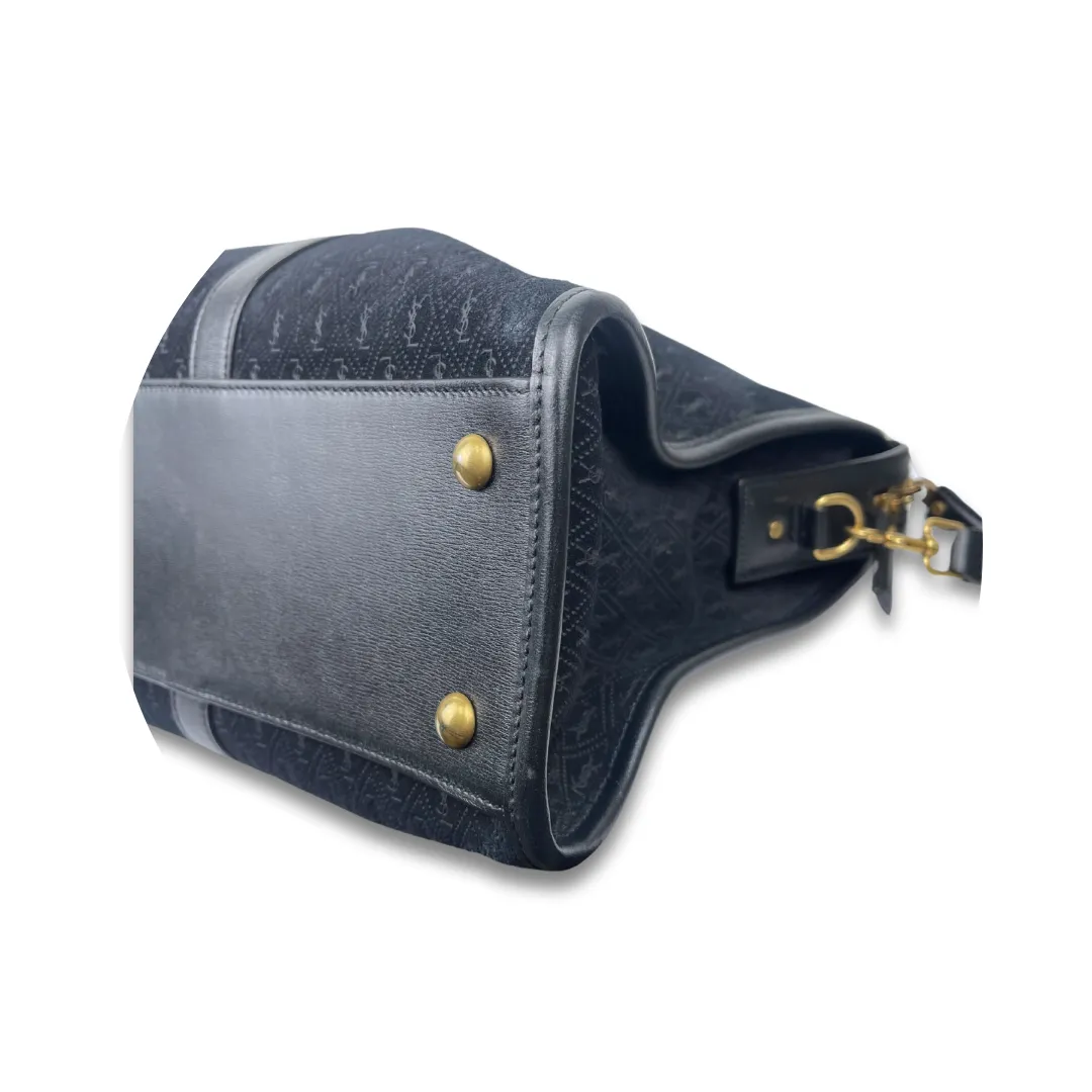 YSL Suede Medium Le Monogramme Duffle