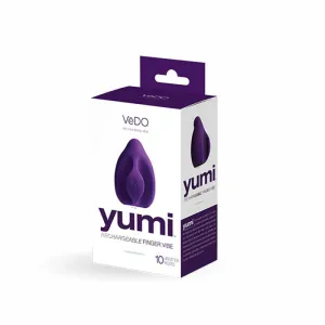 Yumi Rechargeable Finger Vibe -  Purple